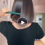 Przenośny grzebień z prostownicą do włosów – video