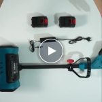 Ręczna odśnieżarka AKU + zapasowy akumulator – video