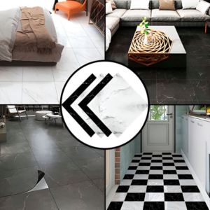 Samoprzylepne płytki podłogowe PVC (5 sztuk)