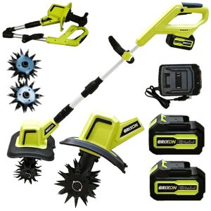 Kultywator Brixon AKU + zapasowy akumulator