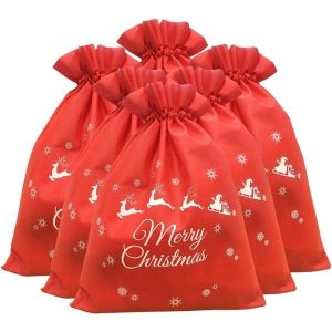 Piękna świąteczna torba prezentowa (3 szt.)