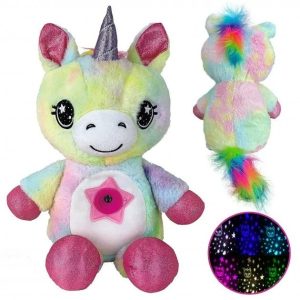 Pluszowa zabawka, która wyświetla gwiaździste niebo