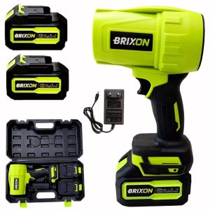 Wydajna mini dmuchawa Brixon AKU + zapasowy akumulator