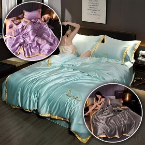 Luksusowy koc satynowy