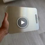 Deska do krojenia ze stali nierdzewnej – video