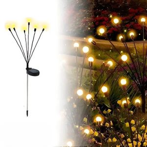 Lampy solarne LED (6 żarówek)
