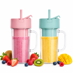 Przenośny bezprzewodowy blender ze słomką