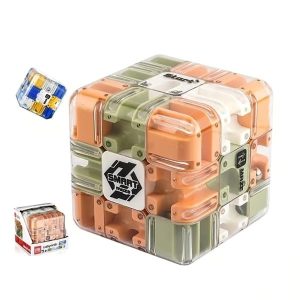 Wysokiej jakości kieszonkowa kostka logiczna z labiryntem 3D