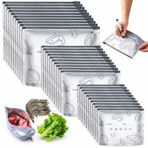 Wielokrotnego użytku aluminiowe woreczki do przechowywania (30 szt.)